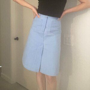 Baby blue Lee Cooper denim skirt